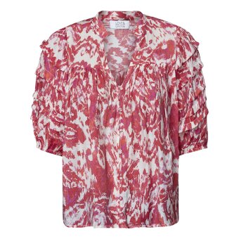 Love&divine ( Dame ) - LOVE&DIVINE - LOVE1336-1 | BLUSE RED ETHNIC