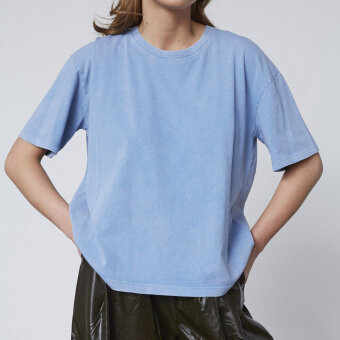 Love&divine ( Dame ) - LOVE&DIVINE - LOVE1303-2 | T-SHIRT BLUE WASH