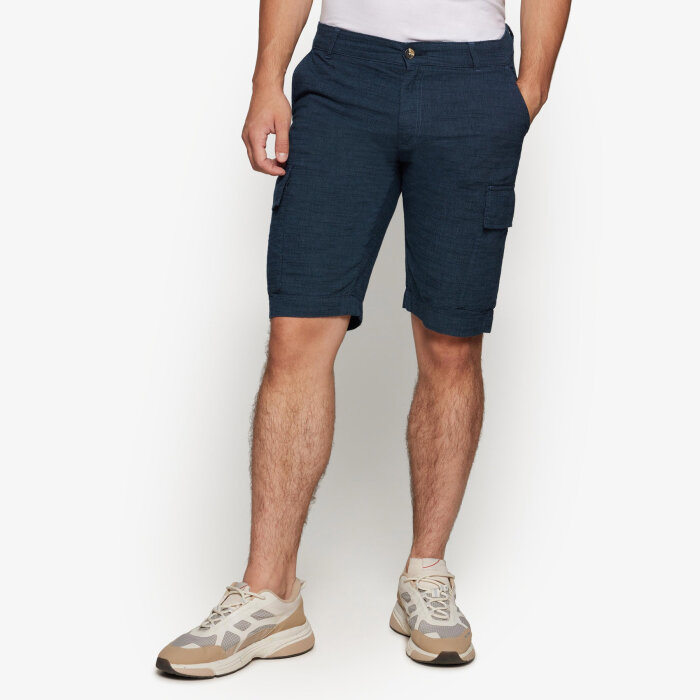 Signal - Signal - Timber linen look | Shorts Marineblå