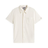 Tommy Hilfiger  - Tommy Hilfiger - Knit placket polo | Polo T-shirt Ivory Petal