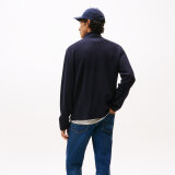Tommy Hilfiger  - Tommy Hilfiger -  Cotton mod. waffle 1/4 | Strik desert Sky
