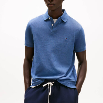 Tommy Hilfiger  - Tommy Hilfiger - 1985 regular | Polo T-shirt Faded Indigo