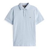 Tommy Hilfiger  - Tommy Hilfiger - 1985 regular | Polo T-shirt Heathered Blue
