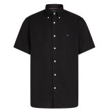 Tommy Hilfiger  - Tommy Hilfiger - Flex poplin shirt | K/Æ Skjorte Black
