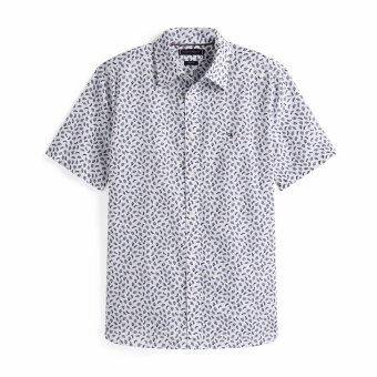 Tommy Hilfiger  - Tommy Hilfiger - Linen blend shirt | K/Æ Skjorte White Navy