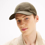 Tommy Hilfiger  - Tommy Hilfiger -  Flag soft panel cap | Kasket Army Green