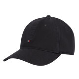 Tommy Hilfiger  - Tommy Hilfiger -  Flag soft panel cap | Kasket Black