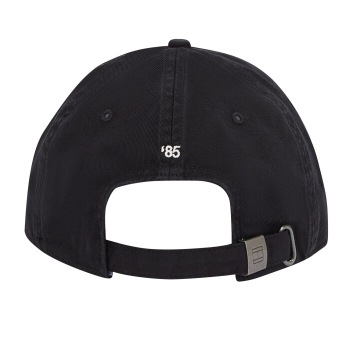 Tommy Hilfiger  - Tommy Hilfiger -  Flag soft panel cap | Kasket Black