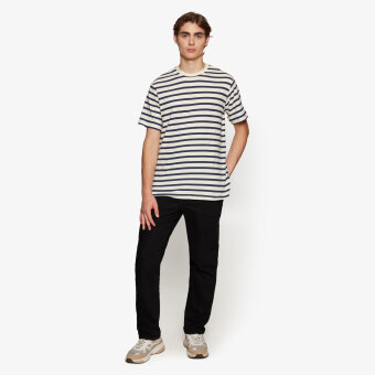 Signal - Signal - Glenn stripe tee | T-shirt Ivory Cream