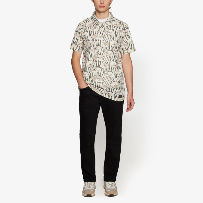 Signal - Signal - Grant linen | Polo T-shirt Ivory Cream