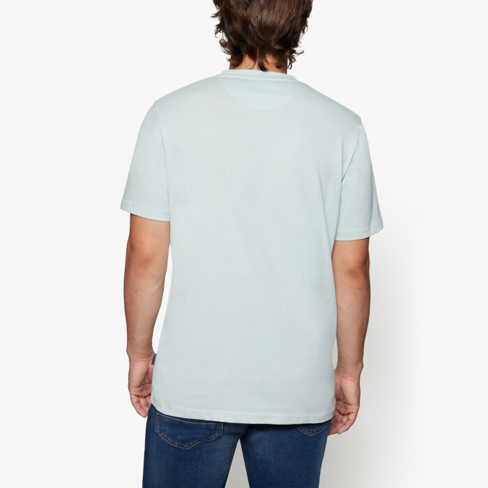 Signal - Signal - Gabriel front print tee | T-shirt Starlight Blue