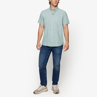 Signal - Signal - Hani linen look | K/Æ Skjorte Worn Green
