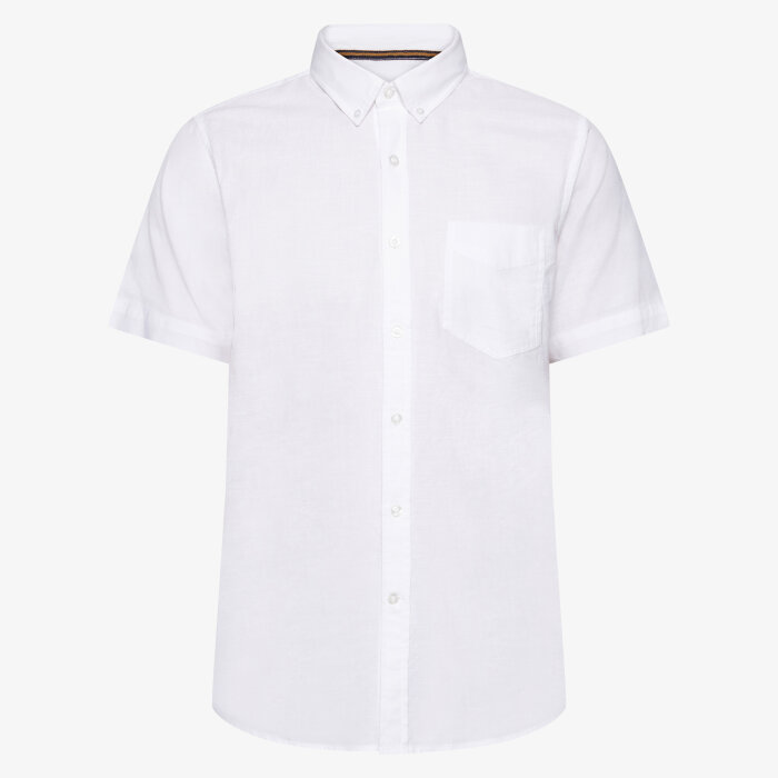 Signal - Signal - Hani linen look | K/Æ Skjorte Hvid