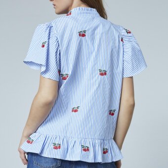 Love&divine ( Dame ) - LOVE&DIVINE - LOVE1384 | SKJORTE BLUE CHERRY