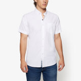 Signal - Signal - Hani linen look | K/Æ Skjorte Hvid