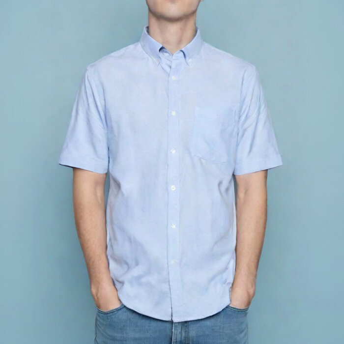 Signal - Signal - Cane oxford shirt | K/Æ Skjorte Deep Sky