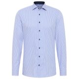 Eterna - Eterna - 8992 16 F140 | Slim fit Skjorte Blå Strib