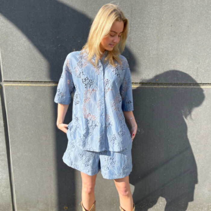 Love&divine ( Dame ) - LOVE&DIVINE - LOVE970-7 | SHORTS D. BLUE