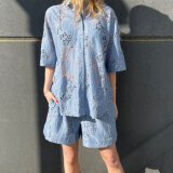 Love&divine ( Dame ) - LOVE&DIVINE - LOVE970-7 | SHORTS D. BLUE Love&divine ( Dame ) - LOVE&DIVINE - LOVE970-7 | SHORTS D. BLUE