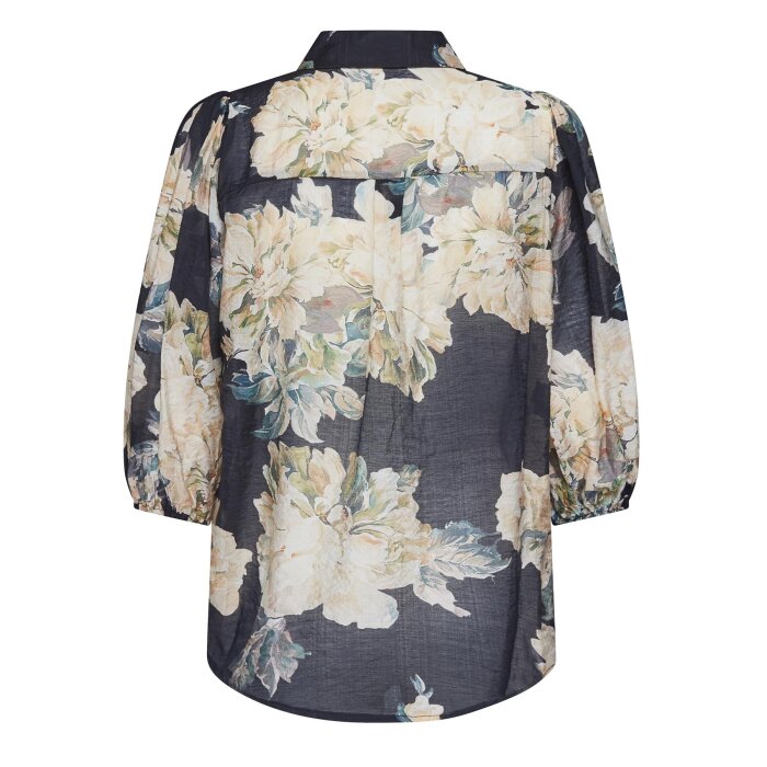 Love&divine ( Dame ) - LOVE&DIVINE - LOVE436-17 | SKJORTE BLACK/FLOWER
