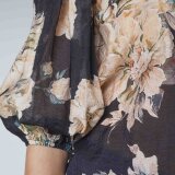 Love&divine ( Dame ) - LOVE&DIVINE - LOVE436-17 | SKJORTE BLACK/FLOWER