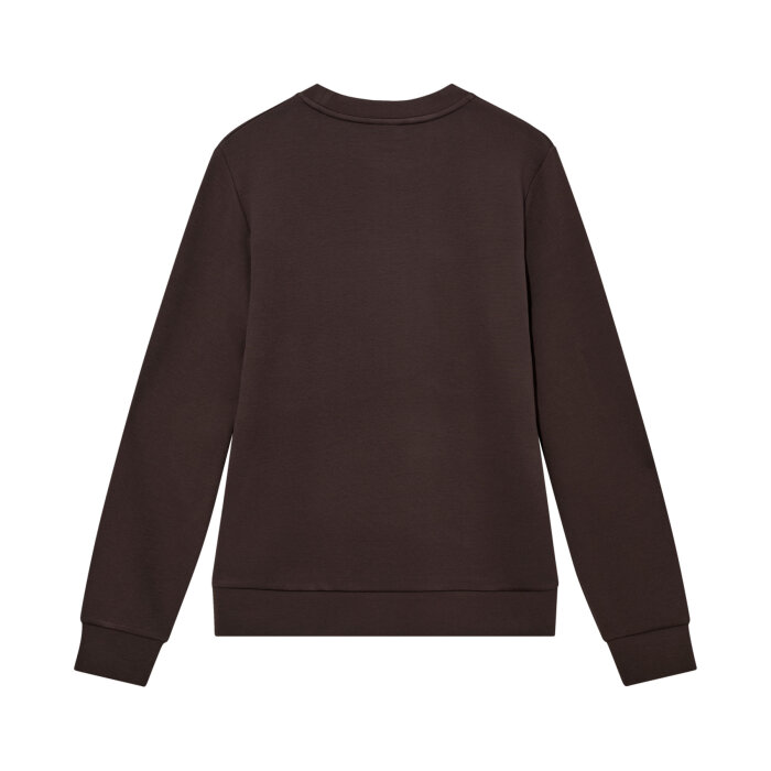 Mos Mosh Gallery - Mos Mosh - Abel crew neck | Sweatshirt Chocolate Brown