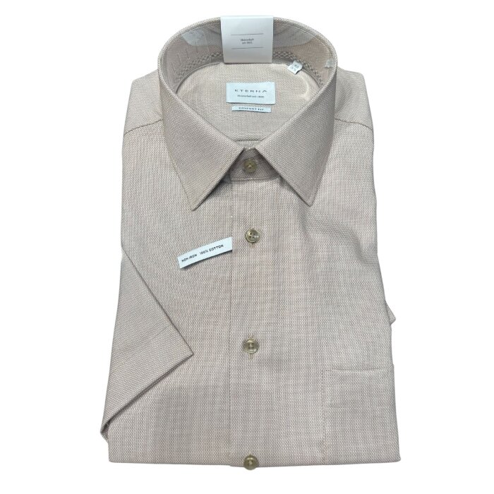Eterna - Eterna - 1098 K181 23 | K/Æ Comfort Fit Skjorte Sand 
