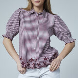 Sisters Point ( Dame ) - SISTERS POINT - ISOLA-SS6 | SKJORTE  BORDEAUX/WHITE