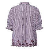 Sisters Point ( Dame ) - SISTERS POINT - ISOLA-SS6 | SKJORTE  BORDEAUX/WHITE