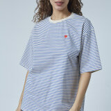 Sisters Point ( Dame ) - SISTERS POINT - VEZ-SS | T-SHIRT CREAM/BLUE Sisters Point ( Dame ) - SISTERS POINT - VEZ-SS | T-SHIRT CREAM/BLUE