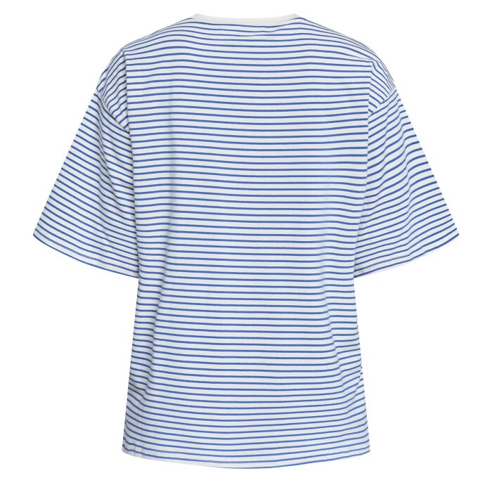 Sisters Point ( Dame ) - SISTERS POINT - VEZ-SS | T-SHIRT CREAM/BLUE