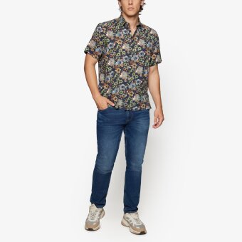 Signal - Signal Hugo linen flower shirt