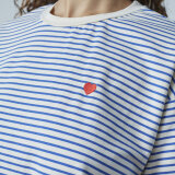 Sisters Point ( Dame ) - SISTERS POINT - VEZ-SS | T-SHIRT CREAM/BLUE Sisters Point ( Dame ) - SISTERS POINT - VEZ-SS | T-SHIRT CREAM/BLUE