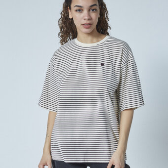 Sisters Point ( Dame ) - SISTERS POINT - VEZ-SS | T-SHIRT CREAM/BROWN