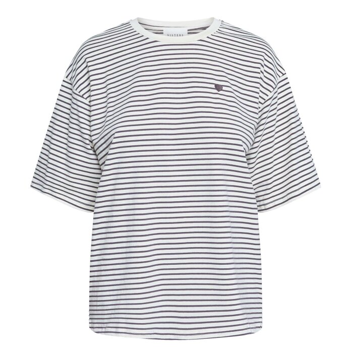 Sisters Point ( Dame ) - SISTERS POINT - VEZ-SS | T-SHIRT CREAM/BROWN