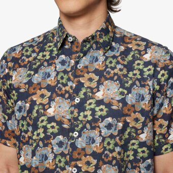 Signal - Signal Hugo linen flower shirt