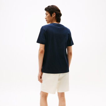 Tommy Hilfiger  - Tommy Hilfiger - Flag script tee | T-shirt Desert Sky