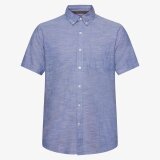 Signal - Signal - Hani linen look | K/Æ Skjorte Blue Gray