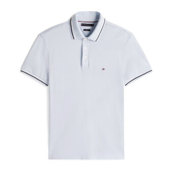 Tommy Hilfiger  - Tommy Hilfiger - Tipped slim fit | Polo T-shirt Breezy Blue