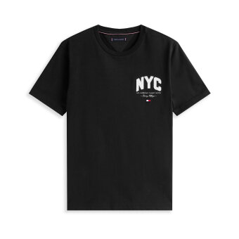 Tommy Hilfiger  - Tommy Hilfiger - Script NYC tee | T-shirt Black