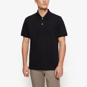 Signal - Signal - Nicky Organic | Polo T-shirt Black