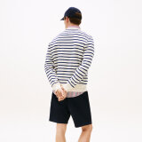 Tommy Hilfiger  - Tommy Hilfiger - Terry stripe crew | Sweatshirt Preppy Navy