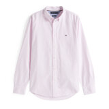 Tommy Hilfiger  - Tommy Hilfiger - Oxford stripe shirt | Skjorte Rose Petal