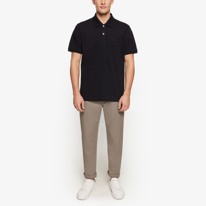Signal - Signal - Nicky Organic | Polo T-shirt Black