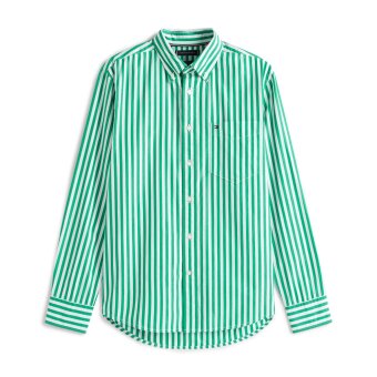 Tommy Hilfiger  - Tommy Hilfiger - Flex poplin shirt | Skjorte Olympic Green