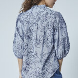 Love&divine ( Dame ) - LOVE&DIVINE - LOVE456-9 | SKJORTE STRIPE/FLOWER
