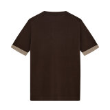 Mos Mosh Gallery - Mos Mosh - Justin crew neck knit | T-shirt Chocolate Brown Mos Mosh Gallery - Mos Mosh - Justin crew neck knit | T-shirt Chocolate Brown