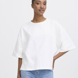 ICHI ( Dame ) - ICHI - IHPLAMER EX LOOSE SS | T-SHIRT CLOUD DANCER