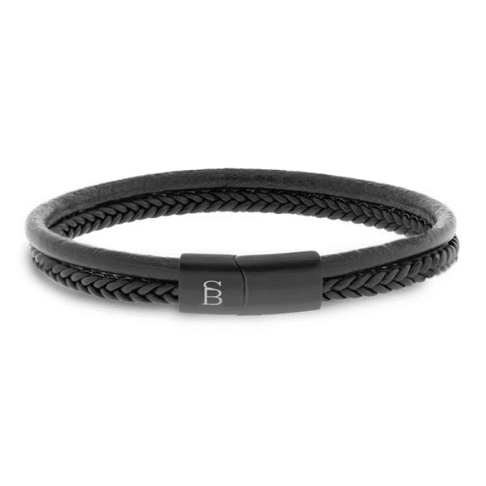 STEEL & BARNETT - Steel & Barnett - X - Black Edition Bracelet | Armbånd Denby