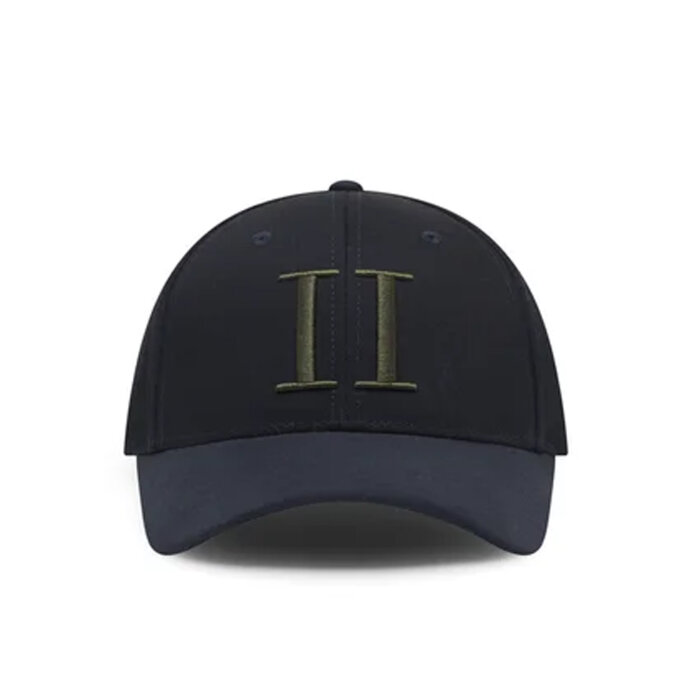 LES DEUX - Les Deux - Baseball suede cap | Kasket Dark Navy Chive